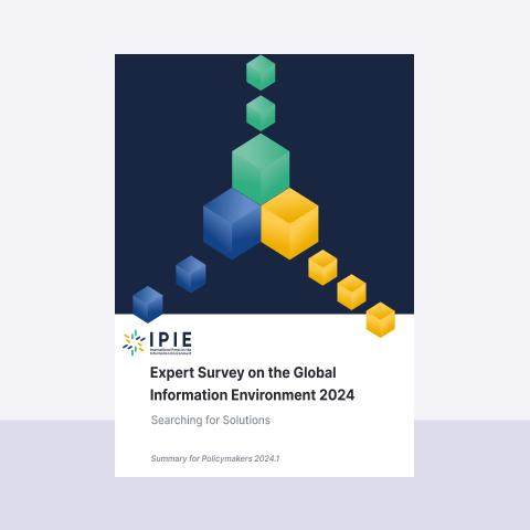 The 2024 IPIE survey of 412 researchers reveals widespread concern about the global information environment, with 63% of experts expecting it to deteriorate. Key threats are seen as social media owners, governments, and political entities. While two-thirds view generative AI as a negative influence, 67% hold hope for its potential in improving content detection and facilitating critical communication. Challenges like data access hinder research efforts, prompting calls for multidisciplinary approaches. Experts advocate for independent media, digital literacy, and fact-checking to enhance the information landscape.