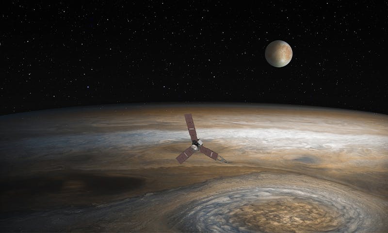 A roboticist at Honeybee Robotics named Kris Zacny is developing a drill called the SLUSH probe for NASA's Europa Clipper mission. The probe would drill through kilometers of dense icy exterior to search for signs of extraterrestrial life in Europa's subsurface ocean. The SLUSH probe combines a drill with a heat probe that would prevent the drill from freezing in place by melting the ice chips as it descends. The probe could take up to two years to drill through the ice alone, and it is designed to eventually drop a submersible into the ocean to explore its depths.