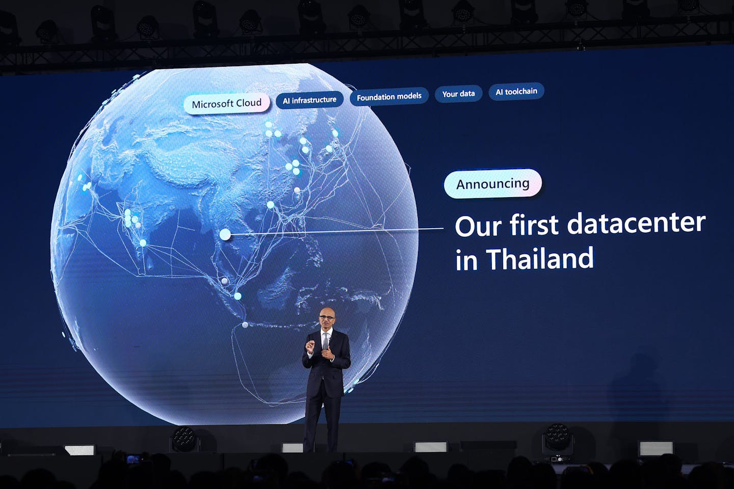 Tariffs imposed by the Trump administration threaten the adoption of renewable energy in Asian data centres, crucial for supporting AI demand. Major tech companies like Microsoft have paused some projects due to increased uncertainty. Despite the challenges, firms like AirTrunk and Equinix continue pursuing sustainability-linked loans and renewable energy agreements. Data centres are projected to account for 4.5% of global electricity demand by 2035, emphasizing the need for green energy solutions. Experts suggest a "wait and see" approach as companies navigate the financial landscape amid evolving government policies.