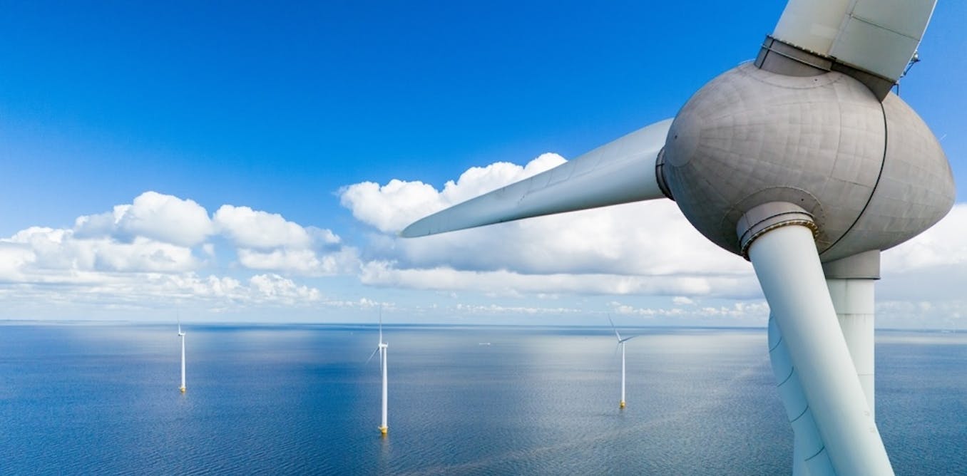 Just 1% of the world's coastal waters could potentially generate a third of global electricity by 2050 through offshore wind and solar power, according to a study by researchers in Singapore and China. While this offers a significant opportunity to reduce emissions, major technical, economic, and political challenges exist. Currently, offshore wind produces less than 1% of global electricity, requiring monumental growth to meet targets. Floating turbines and offshore solar technologies are still in early development stages and face high costs and engineering issues. Regulatory hurdles and competing maritime uses further complicate expansion efforts.
