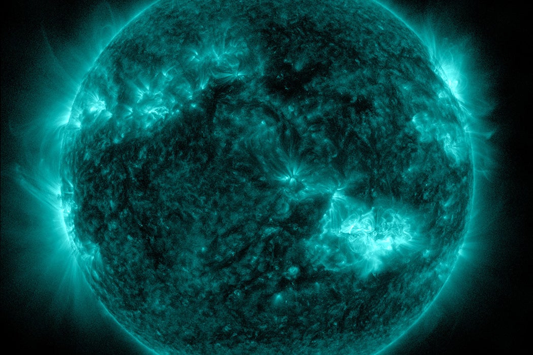 Coronal mass ejections (CMEs) from the Sun can collide and create significant geomagnetic storms, which may disrupt satellite operations and enhance aurora visibility. On May 10, 2024, two merging CMEs caused the largest geomagnetic storm in 20 years, observable across the Northern Hemisphere. Research indicates that colliding CMEs are twice as likely to induce geomagnetic storms compared to solitary ejections, driven by strong magnetic fields and pressures during interactions. With the Sun approaching solar maximum, monitoring these events is crucial for safeguarding technological systems reliant on space weather stability.
