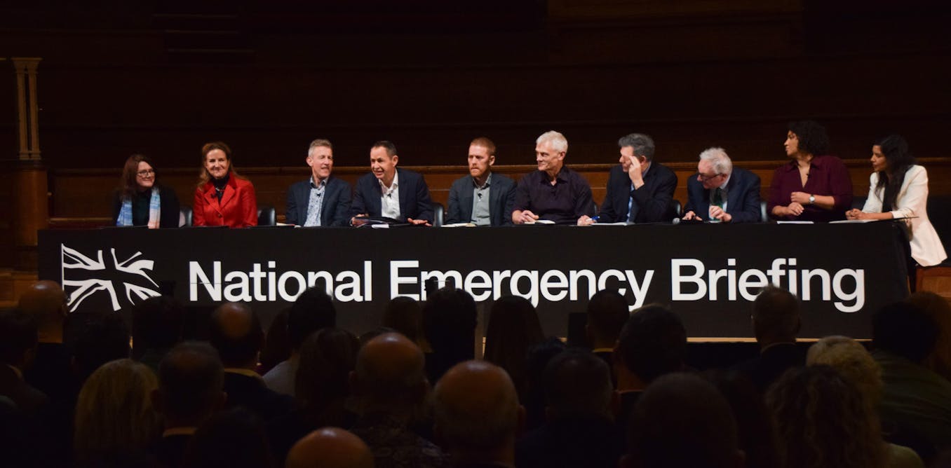 A national emergency briefing on climate and nature held in November informed around 1,200 UK leaders of the urgent crises facing the country. Experts emphasized that the nature crisis is critical infrastructure-related and a national security issue. Urgent emissions reductions were highlighted, with a need for radical change to prevent dangerous climate overshoot. Discussions covered food security, the impact of climate change on health, and the economic potential of a faster energy transition. Many leaders were shocked by the accelerating realities of the climate crisis, underscoring the inadequacy of current actions. The event aimed to motivate genuine action among decision-makers.