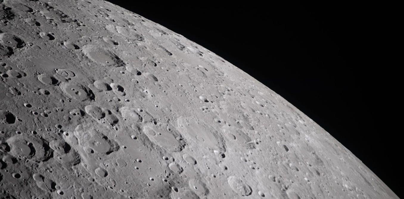 On August 5, 2026, the upper stage of a SpaceX Falcon 9 rocket unintentionally crashed into the Moon, creating a new crater several meters wide. The four-tonne rocket stage, traveling at 2.43 km/s, impacted the lunar surface after completing its mission of delivering robotic landers. Unlike Earth, the Moon’s lack of atmosphere means debris impacts cause direct collisions, posing risks to future lunar infrastructure. The event was observed by various observatories, including the Lovell Telescope, to study crater formation and lunar surface characteristics. Increasing lunar debris underscores the need for space junk management to protect upcoming lunar bases and operations.