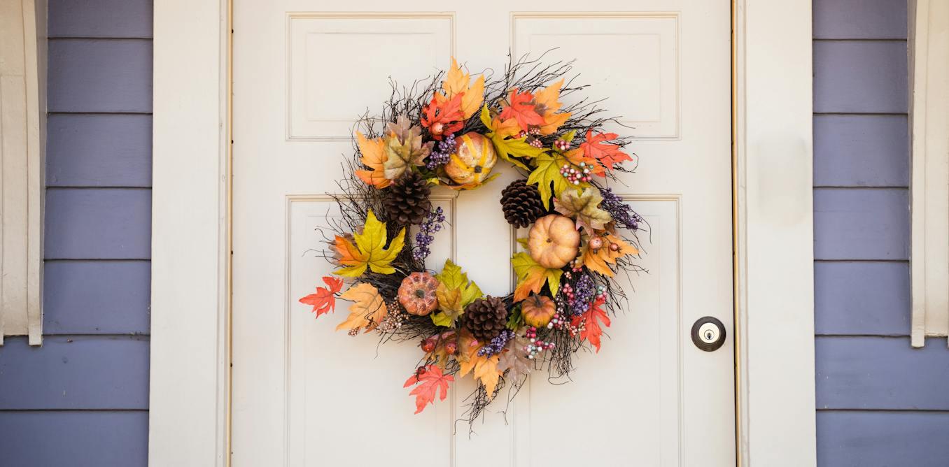 Autumn and Halloween wreaths reflect a growing trend in "doorscaping," adding seasonal color and personality to front doors. This interest in decoration could encourage more front garden planting, helping counteract the widespread paving of British front gardens, which limits greenery and its environmental benefits. While practical concerns like parking and space exist, even small plantings—containers, bulbs, or climbers—can improve aesthetics, support wildlife, and aid cooling and flood control. Encouraging door decoration to extend into garden planting may enhance street appeal, biodiversity, and climate resilience.
