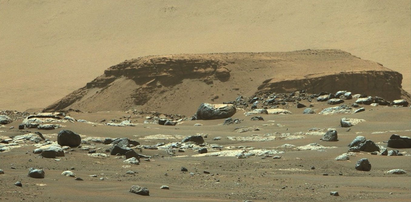 Nasa's recent findings in Jezero Crater reveal unusual mineral patterns in clay-rich rocks that may indicate past microbial life on Mars. These "leopard spot" patterns suggest potential biological activity, sparking renewed interest in the possibility of life on Mars today. Scientists speculate that microbial life could exist in sub-surface environments, such as caves or beneath ice, where conditions may be less harsh. The potential for life hinges on the presence of liquid water, energy sources, and suitable temperatures. Ongoing research includes studies of Earth analogues and controlled laboratory experiments to better understand Martian life potential.