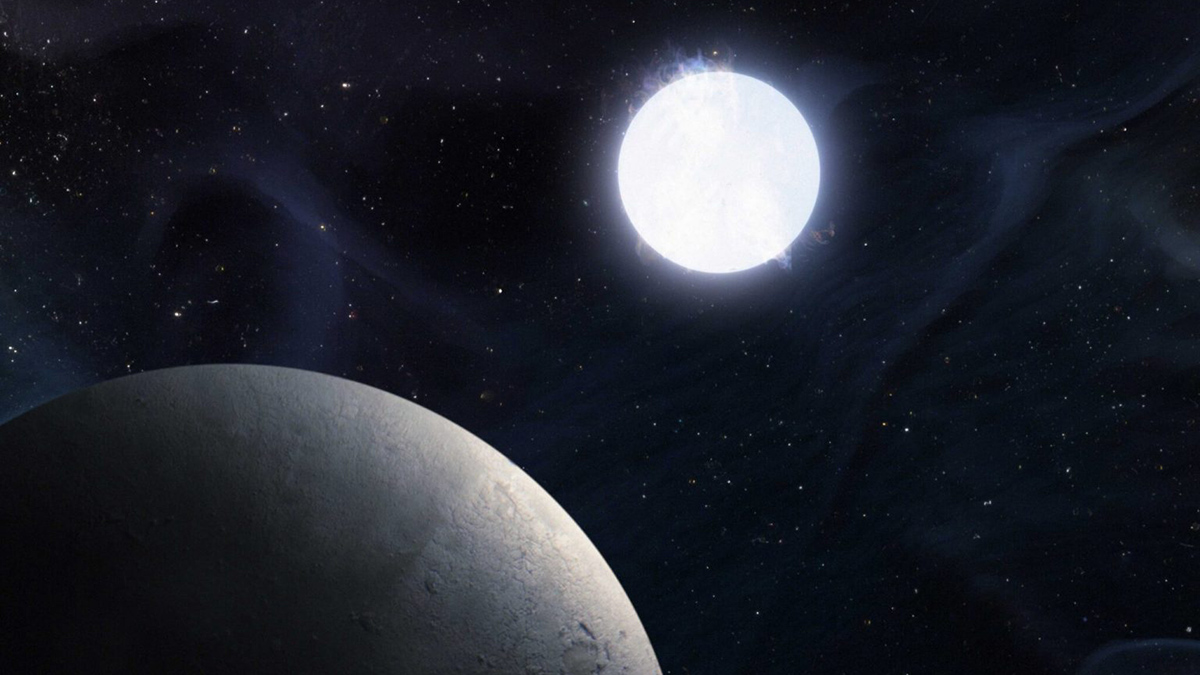 Earth's future after the Sun's demise may not be as bleak as previously thought, according to a study published in Nature Astronomy. Analysis of a star system 4,300 light-years away suggests that Earth could survive and even expand its orbit as the Sun becomes a white dwarf. The system, called KMT-2020-BLG-0414L, features a rocky planet similar in mass to Earth orbiting a white dwarf. The study's findings challenge previous assumptions about the fate of Earth and offer a glimpse into the potential survival of our planet in the distant future.